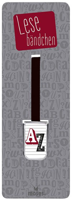 Разделител за книга щипка - Букви