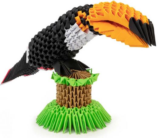 Творчески комплект за 3D оригами Alexander - Тукан