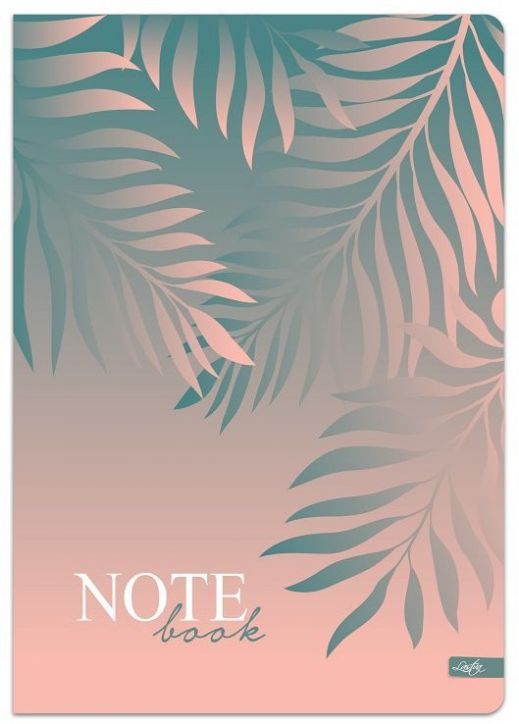 Тетрадка Lastva Tropical, A5, 96 листа, широки редове
