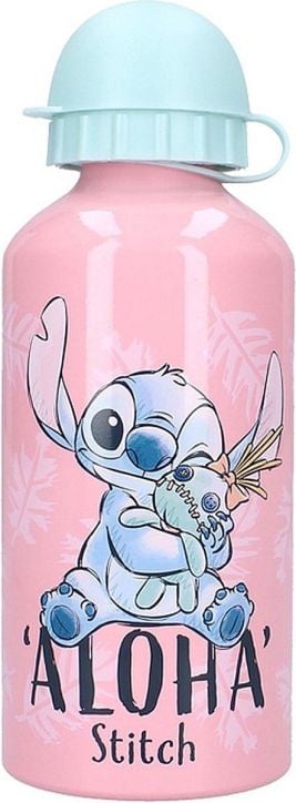 Алуминиева бутилка Vadobag Stitch - Refreshing, 500 мл.