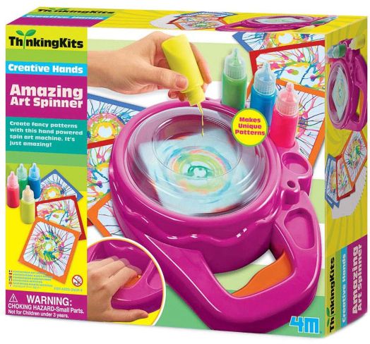 Комплект за умници 4M - Спин арт машина за рисуване