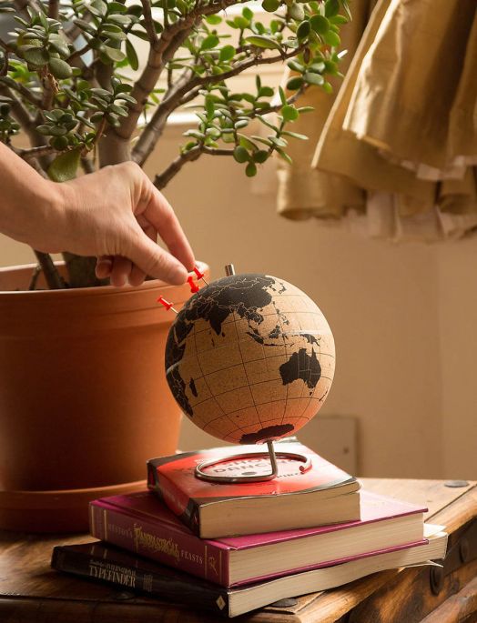 Корков глобус Suck UK, 14 см.