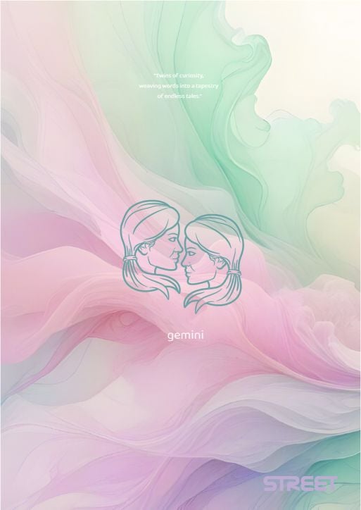 Тетрадка Street Zodiac А5, 54 листа с широки редове