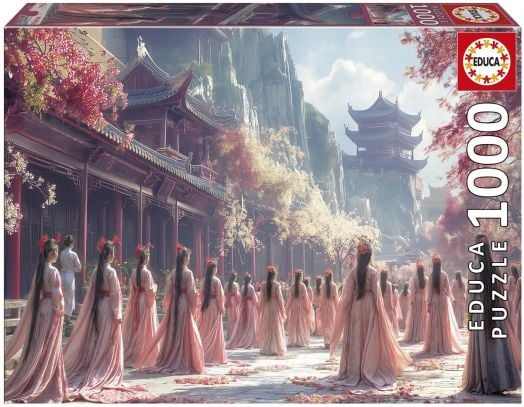 Пъзел Educa: Гейшите, 1000 части