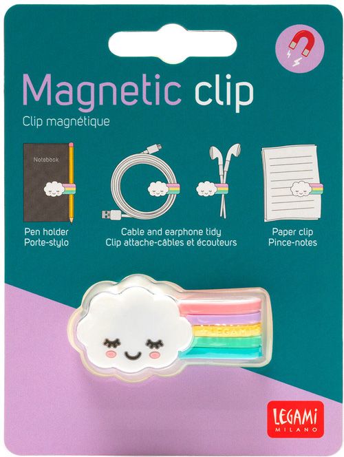 Магнитен клипс Legami - Rainbow
