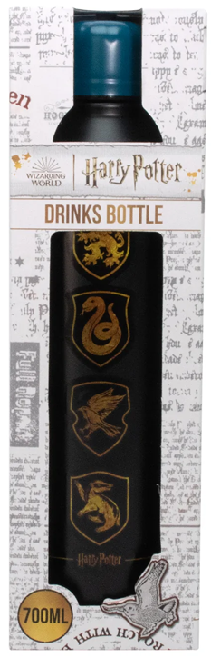 Бутилка за вода от стомана Harry Potter - Hogwarts, 700 мл.