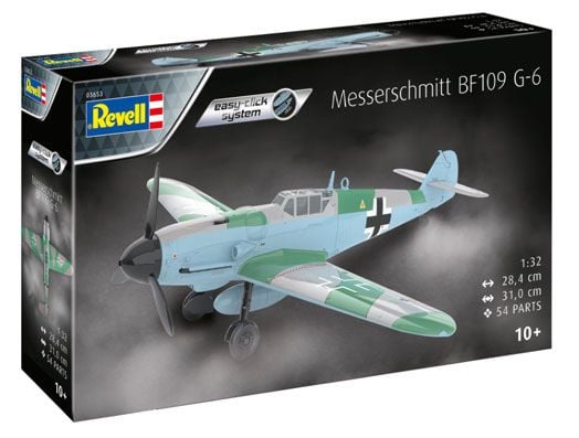 Сглобяем модел Revell - Messerschmitt Bf109G-6