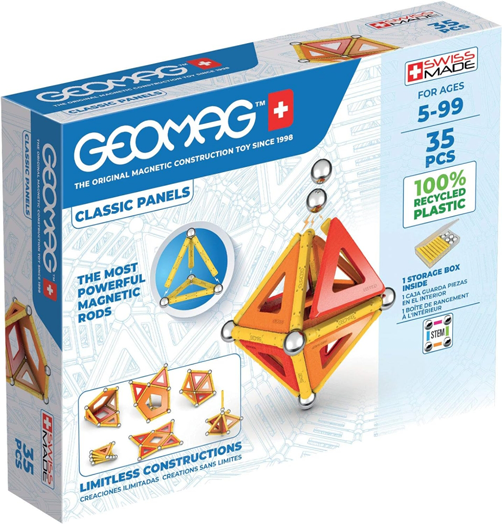 Магнитен конструктор Geomag - Classic Panels, 35 части