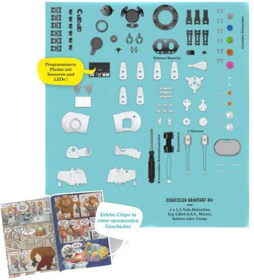 Игрален комплект Kosmos: Чипц интелигентният робот