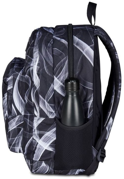 Ученическа раница Seven Freethink Jet Black с две отделения и USB порт