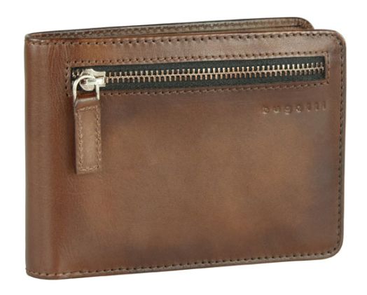 Портфейл с цип Bugatti Domus