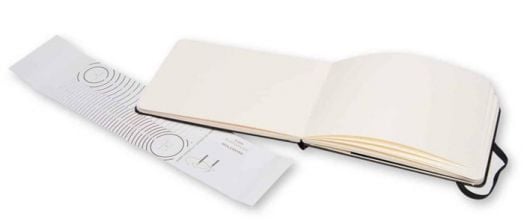 Творчески тефтер Moleskine Watercolour Album с твърди корици и нелинирани страници