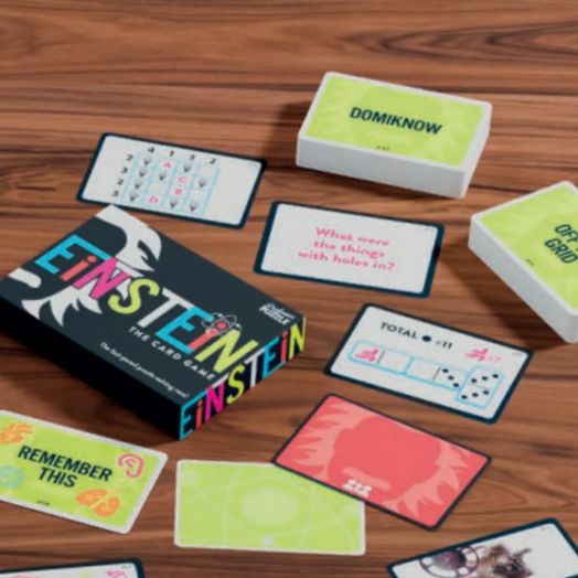 Настолна игра с карти Professor Puzzle Einstein