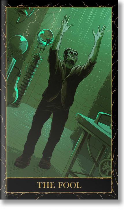 Universal Monsters Tarot Deck and Guidebook