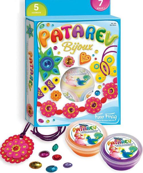 Творчески комплект: Направи бижута с клей, 5 цвята