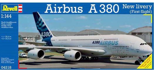 Сглобяем модел Revell - Самолет Airbus A380 New Livery