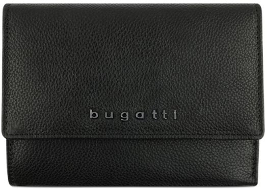 Дамски портфейл Bugatti Bella Ladies Flip Wallet, черен