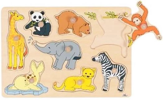 Пъзели с дръжки Goki