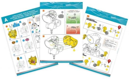 Комплект за експерименти Buki - Тибо роботът