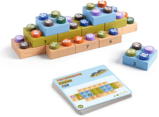 Настолна логическа игра Djeco Sologic - Bloc Inca