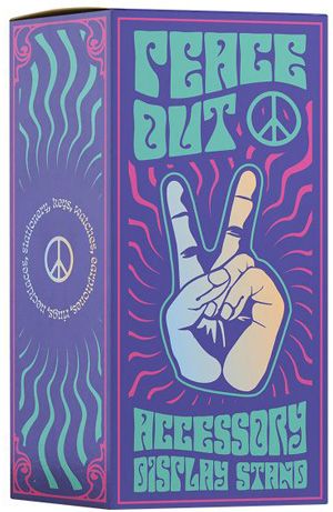 Поставка за слушалки Peace Out Luckies of London - Мини сребърна ръка