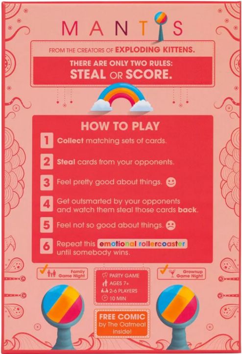 Настолна игра: Mantis