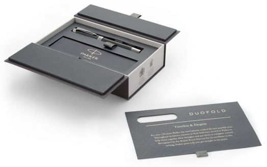 Писалка Parker Royal Duofold Black Chevron