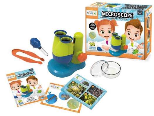 Мини наука Buki: Микроскоп