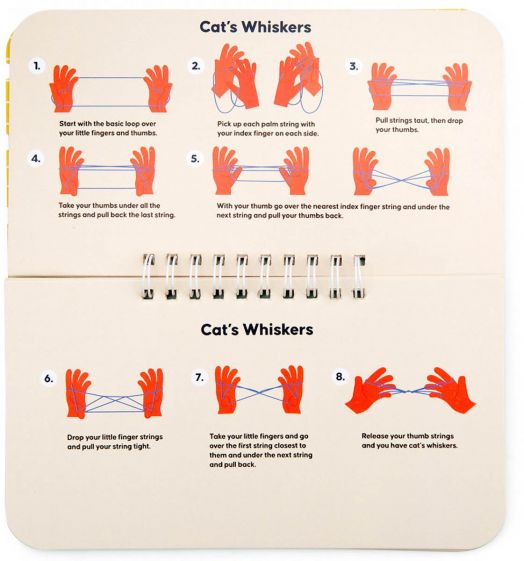 Игра с ластик Kikkerland - Котешка люлка