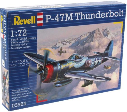 Сглобяем модел Revell - Самолет P-47M Thunderbolt
