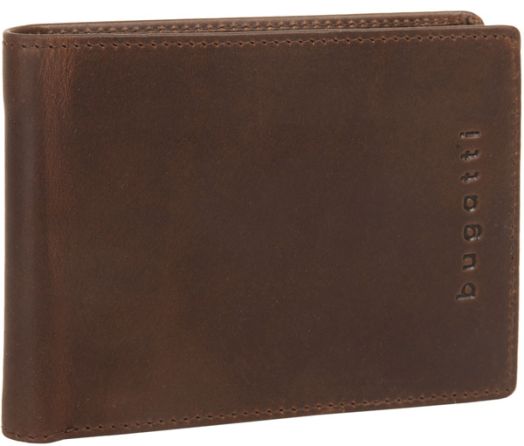 Портфейл Bugatti Romano 8CC, кафяв