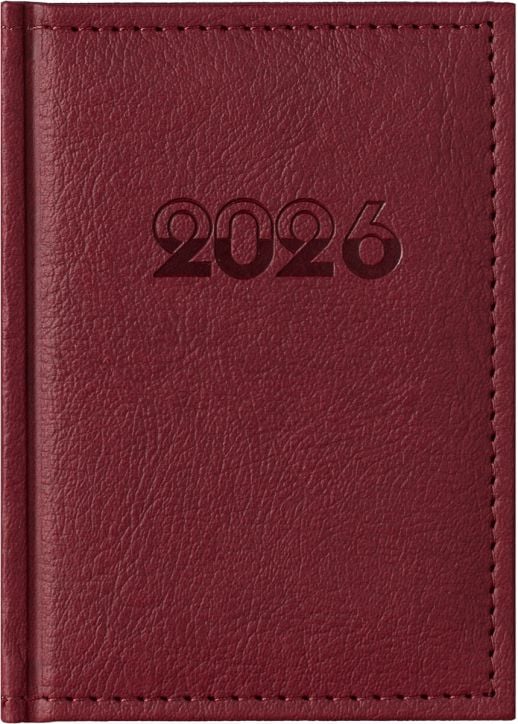 Бордо джобен тефтер-органайзер Казанова 2026