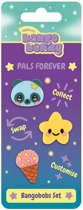 Комплект аксесоари Santoro Bangoberry Bangobob Pals Forever, 3 бр.