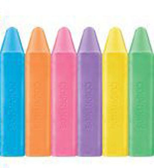 Тебешири Maped Maxi, 6 цвята