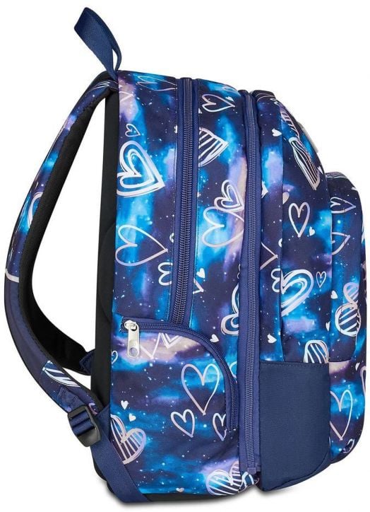 Ученическа раница Seven Dual Detach Gloomy Heart с две отделения