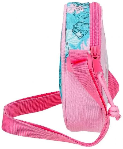 Детска чанта за през рамо Stitch Heart, кръгла