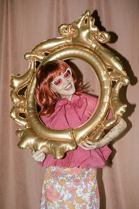 Фолиев балон PartyDeco - Рамка, 78 x 95 см.