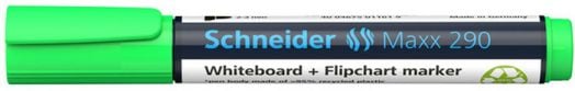 Маркер за бяла дъска Schneider Max 290, светло зелен