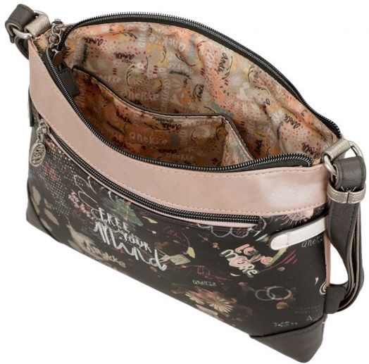 Дамска чанта Anekke Peace & Love Pink, 28 x 22 x 5 см.