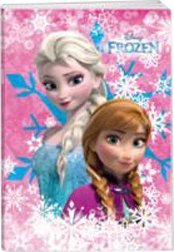 Тетрадка Frozen А4, 52 листа с широки редове