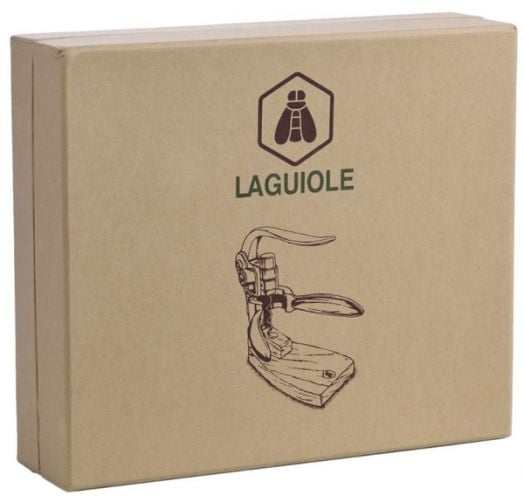Тирбушон Laguiole с дървена стойка