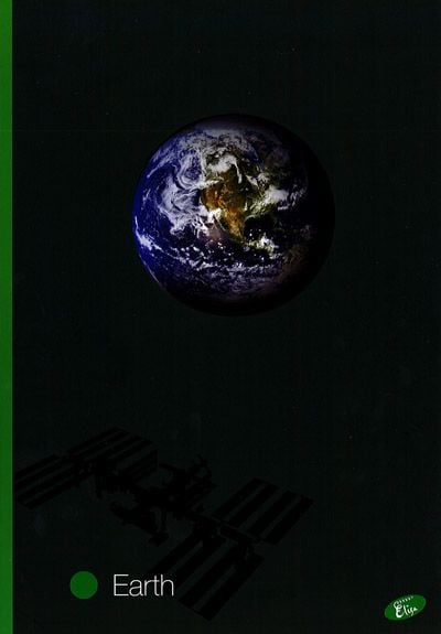 Тетрадка Elisa Planets А4, 60 листа - широки редове