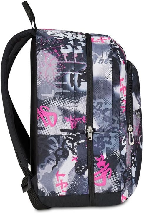 Ученическа раница Seven Pro XXL Reversible Detach Fluo