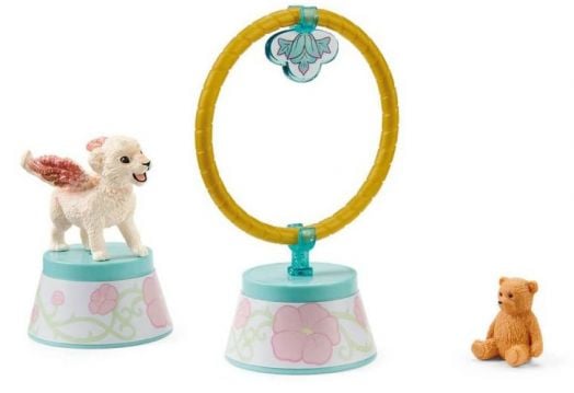 Комплект Schleich: Тренировка на крилати лъвчета