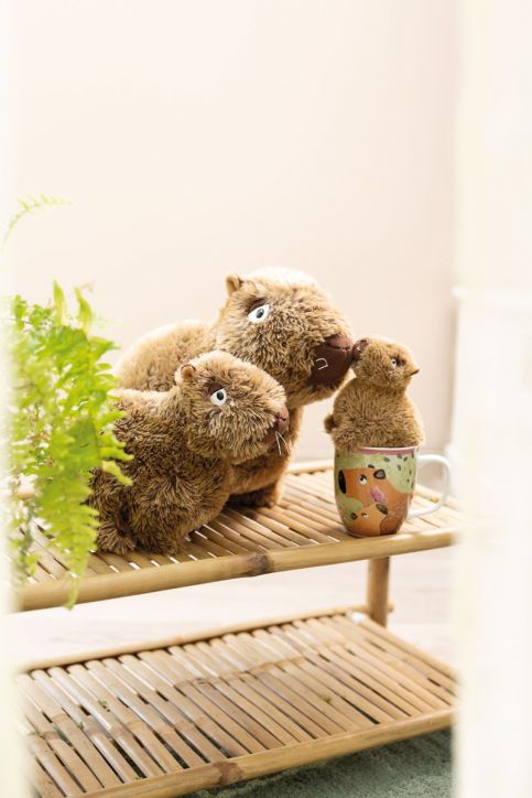 Плюшена играчка Nici - Капибара, 17 см.