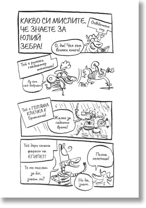 Юлий Зебра, книга 4: Схватка с гърците