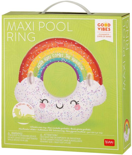 Макси надуваем пояс Legami - Rainbow