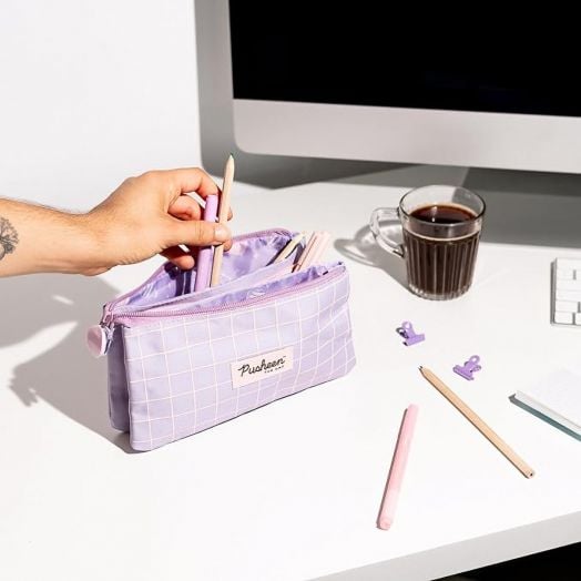 Несесер Pusheen Kawaii - On Break с три отделения