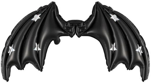 Фолиев балон PartyDeco - Прилеп със звезди, 85 х 50 см.