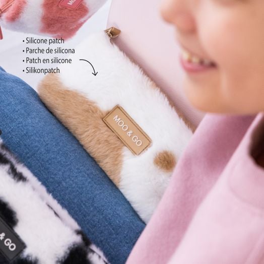 Плюшен несесер Miquelrius Back2Fun Moo & Go, кафяв